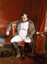 Рис. 3. Наполеон Бонапарт после отречения во дворце Фонтенбло Поль Деларош. http://dic.academic.ru/d 646.jpg